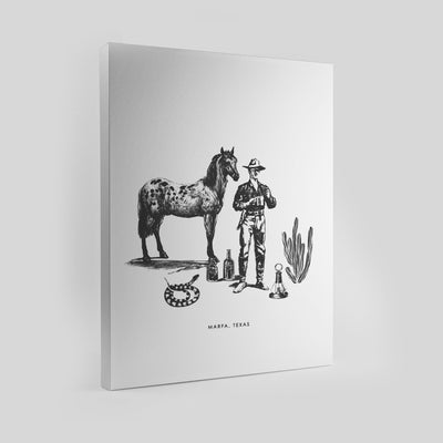 Gallery Prints Marfa Cowboy Print dombezalergii