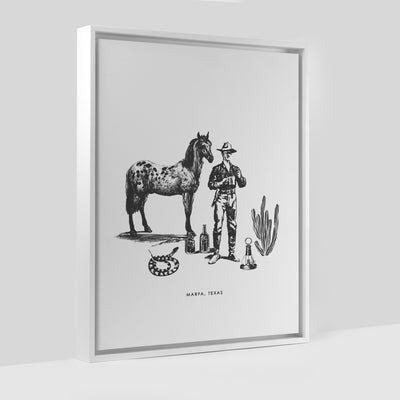 Gallery Prints Marfa Cowboy Print dombezalergii