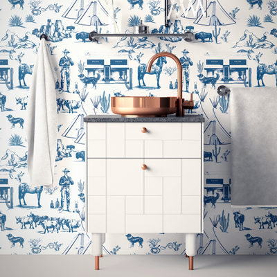 Peel & Stick Wallpaper Marfa Toile Peel & Stick Wallpaper dombezalergii