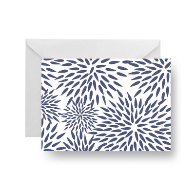 Folded Notecard Navy Mums The Word Folded Notecard dombezalergii