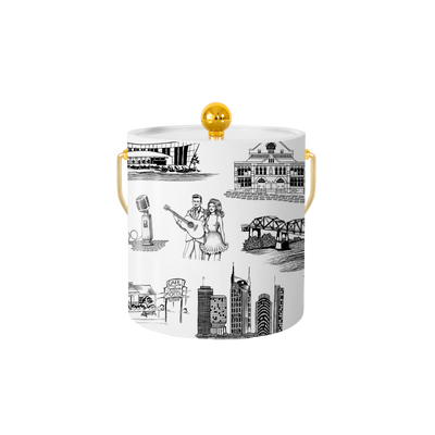 Ice Bucket Nashville Toile Ice Bucket dombezalergii