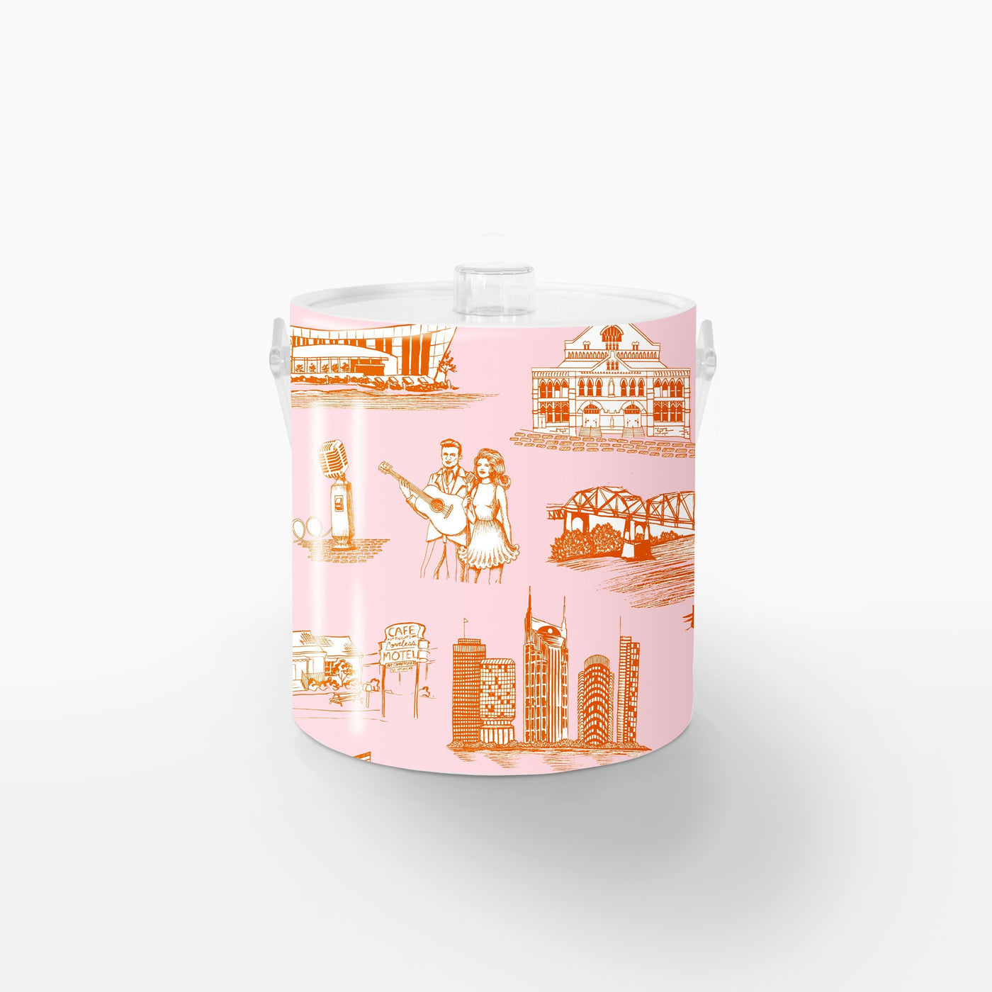 Nashville Toile Ice Bucket dombezalergii