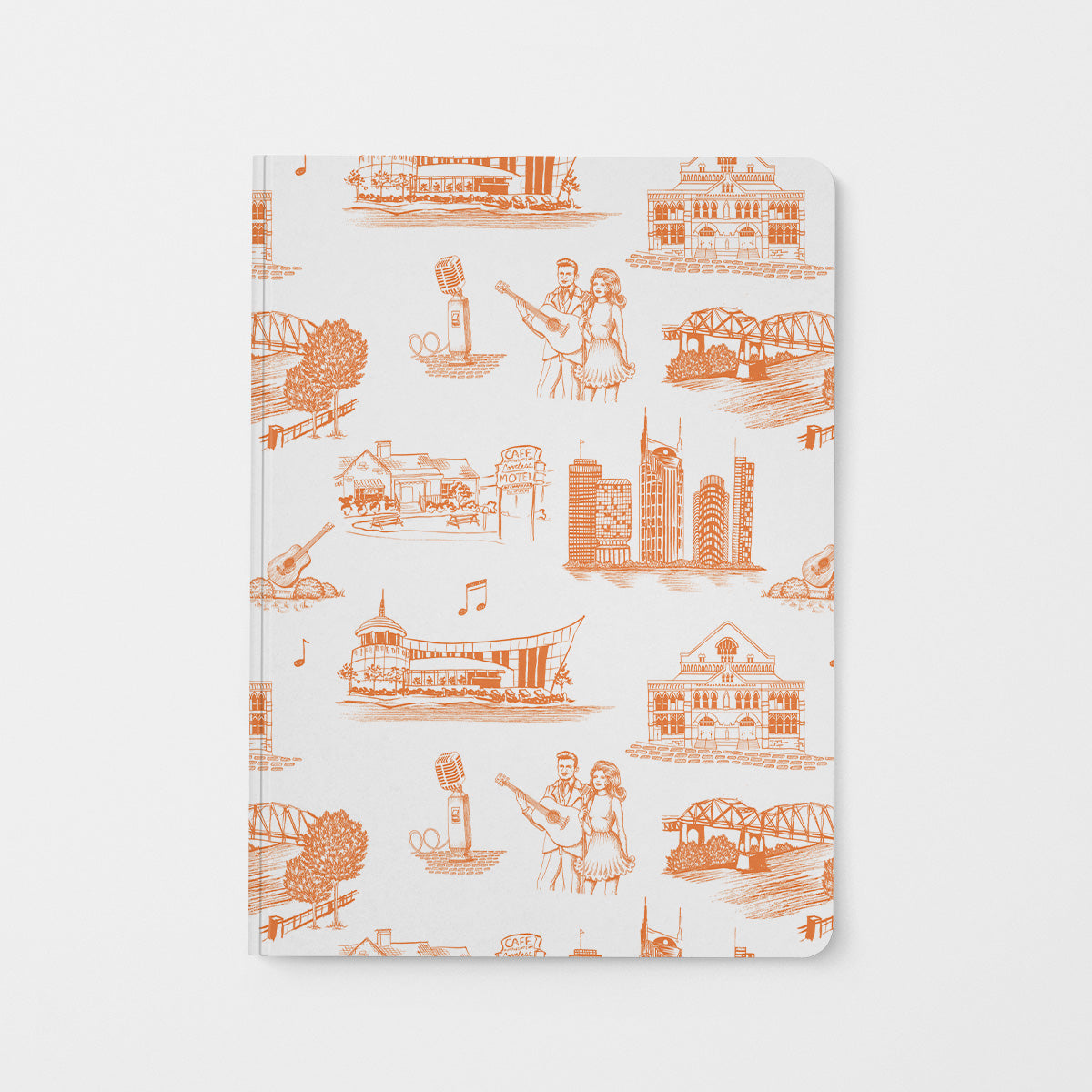 Journal Apricot Nashville Toile Journal dombezalergii