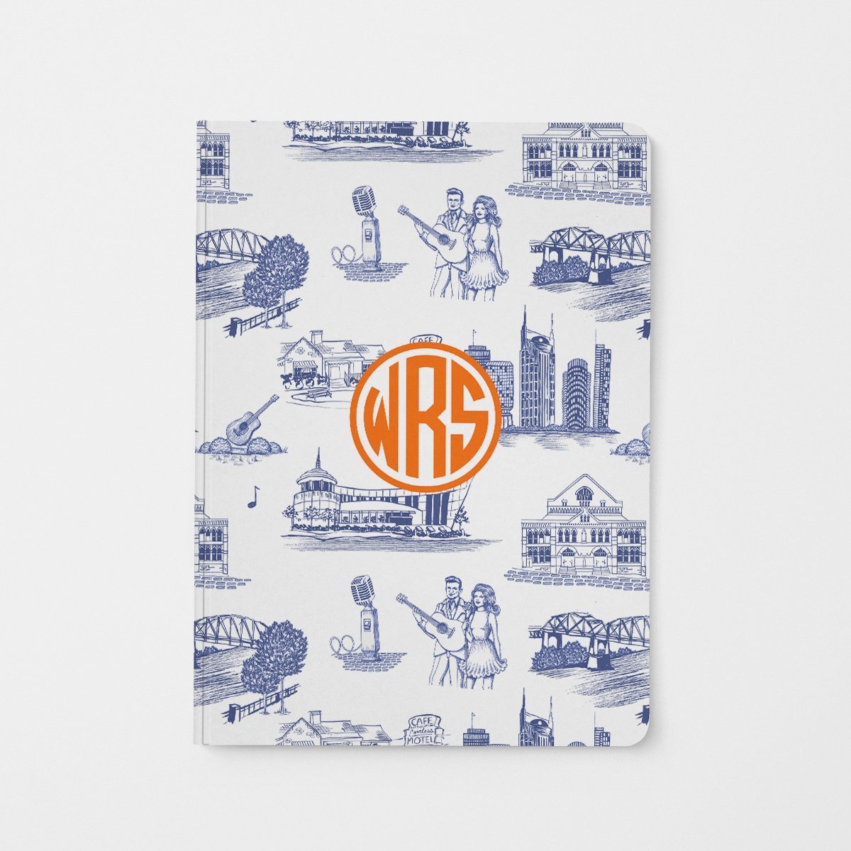 Nashville Toile Journal dombezalergii