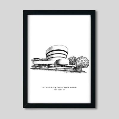 New York Guggenheim Print dombezalergii