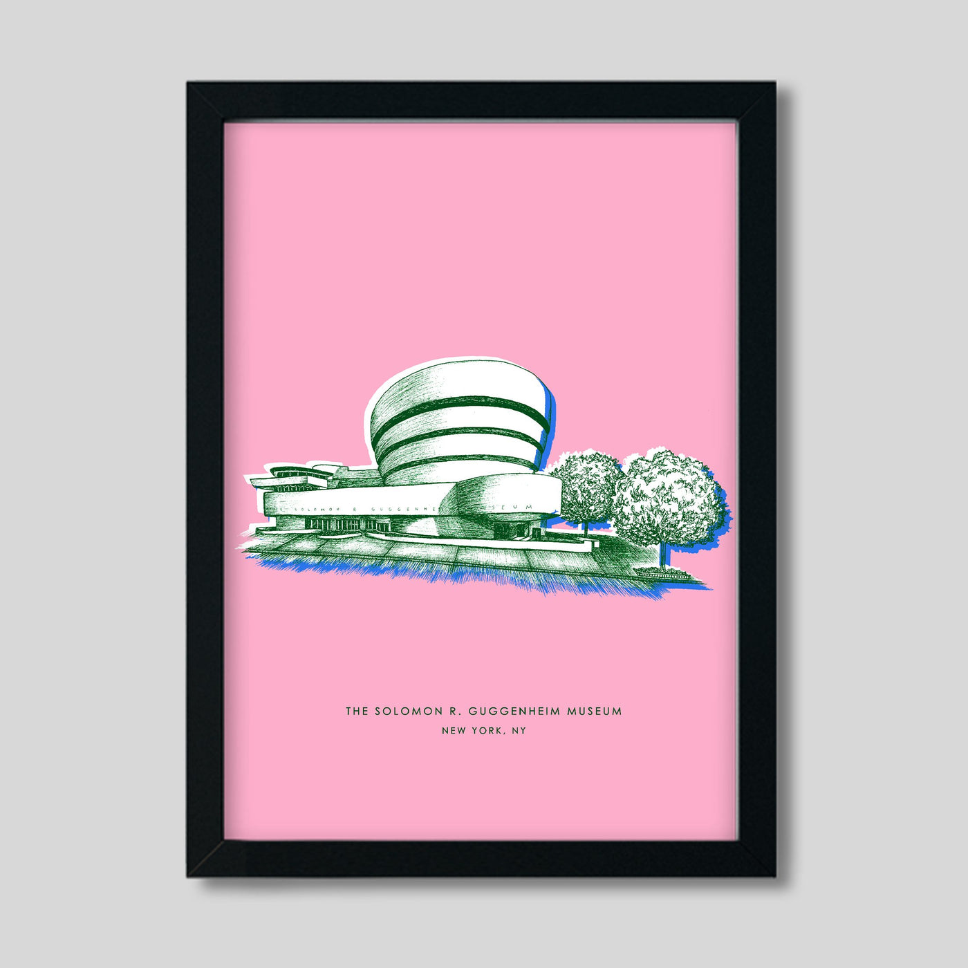 New York Guggenheim Print dombezalergii