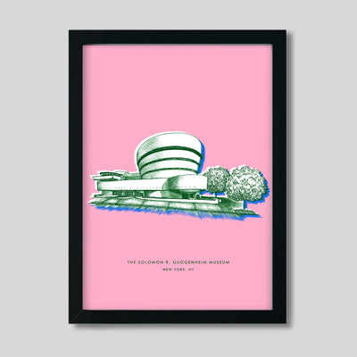 New York Guggenheim Print dombezalergii