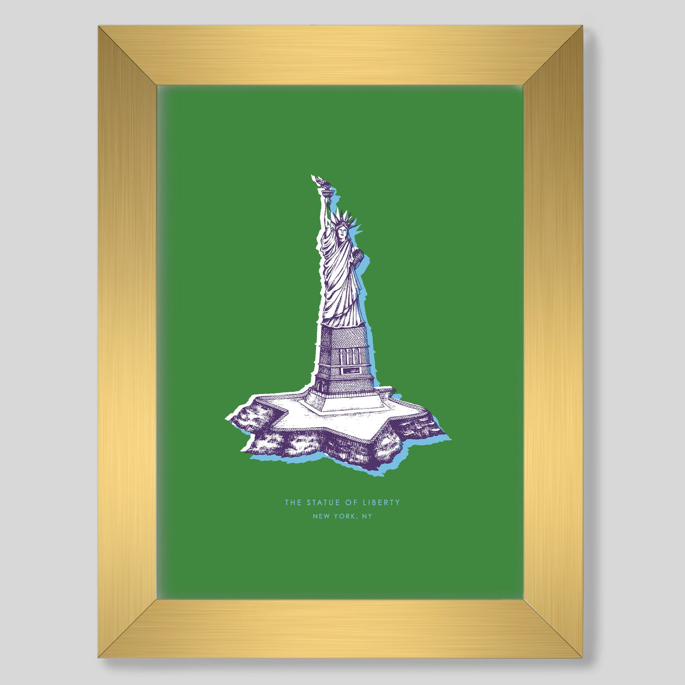 New York Statue of Liberty Print dombezalergii