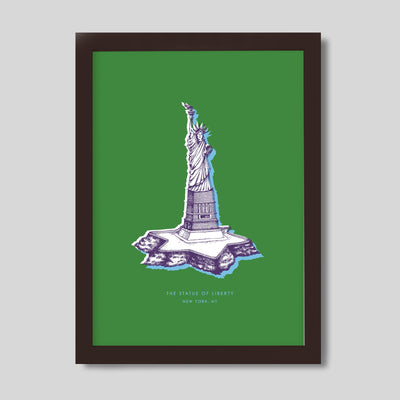 New York Statue of Liberty Print dombezalergii