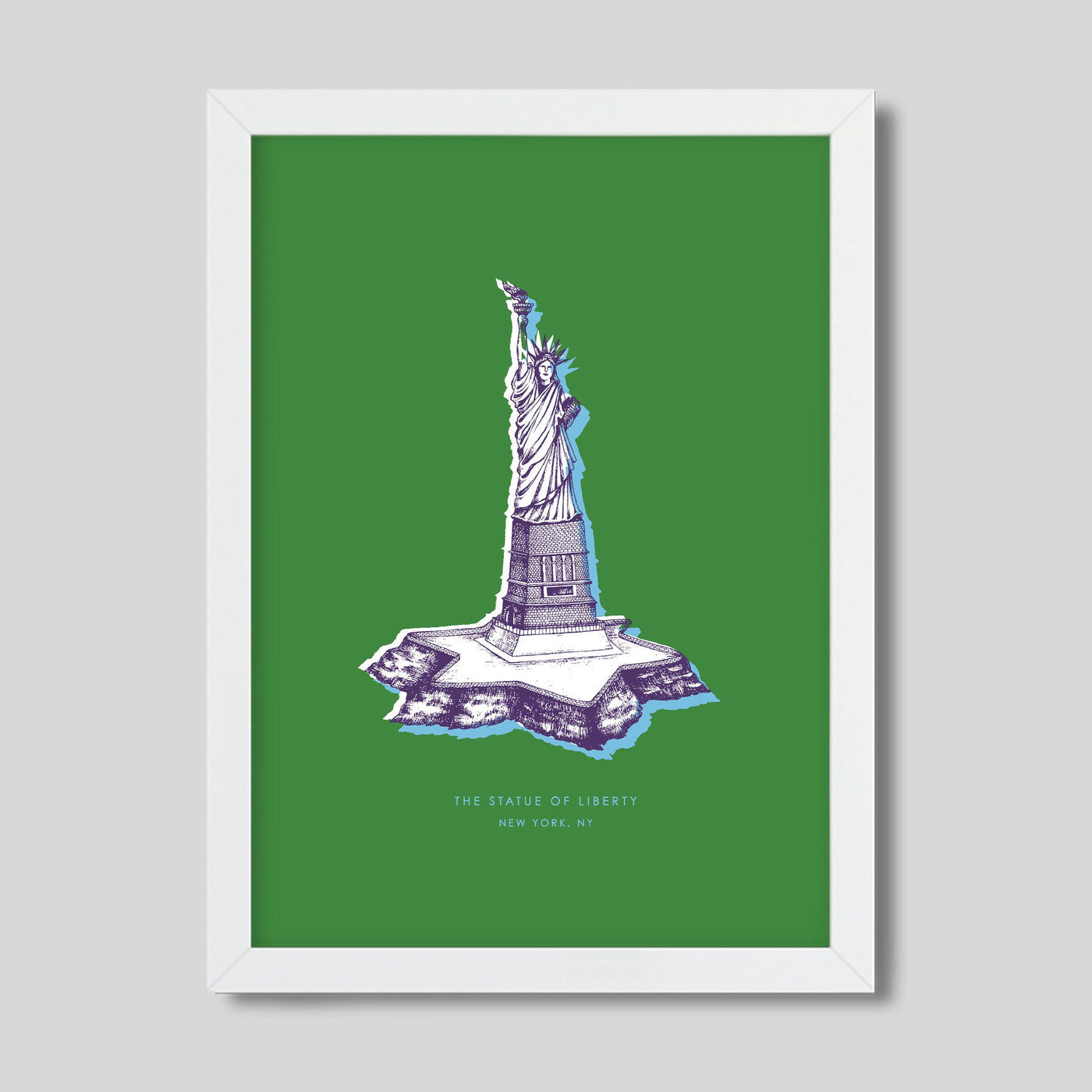 New York Statue of Liberty Print dombezalergii