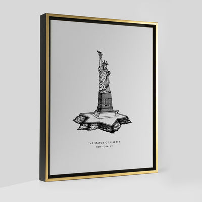 New York Statue of Liberty Print dombezalergii