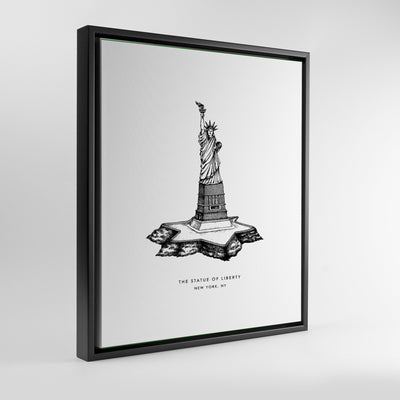 New York Statue of Liberty Print dombezalergii