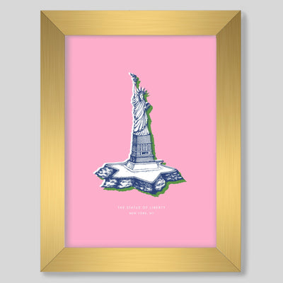 New York Statue of Liberty Print dombezalergii