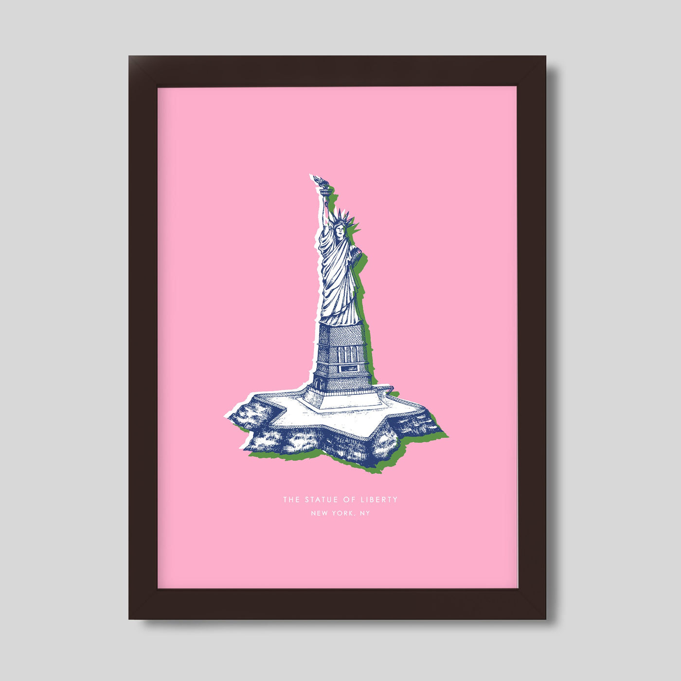 New York Statue of Liberty Print dombezalergii