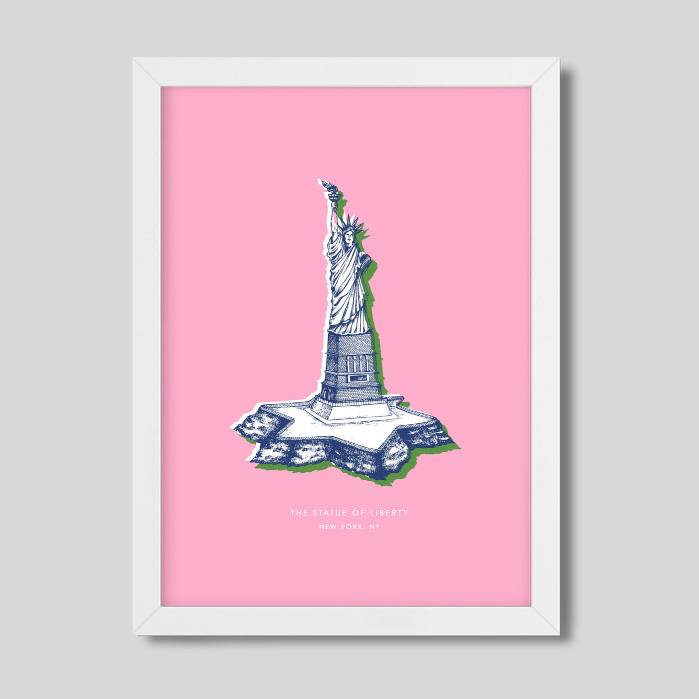 New York Statue of Liberty Print dombezalergii