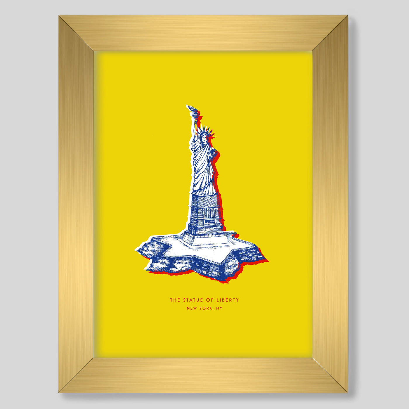 New York Statue of Liberty Print dombezalergii