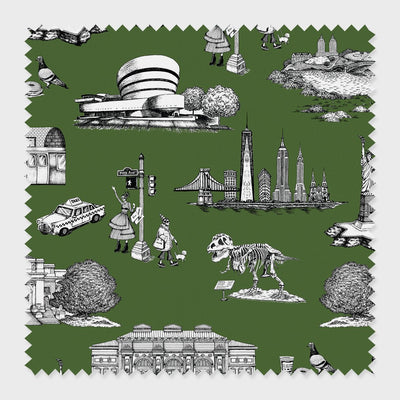 New York Toile Fabric dombezalergii