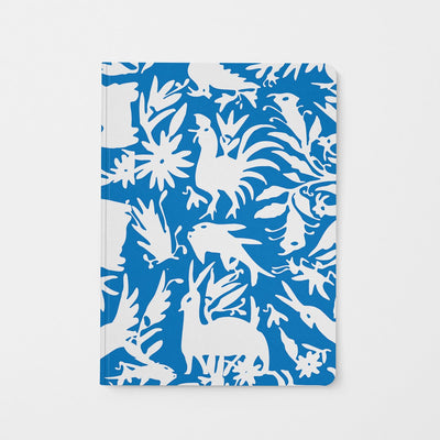 Journal Blue White Otomi Journal dombezalergii