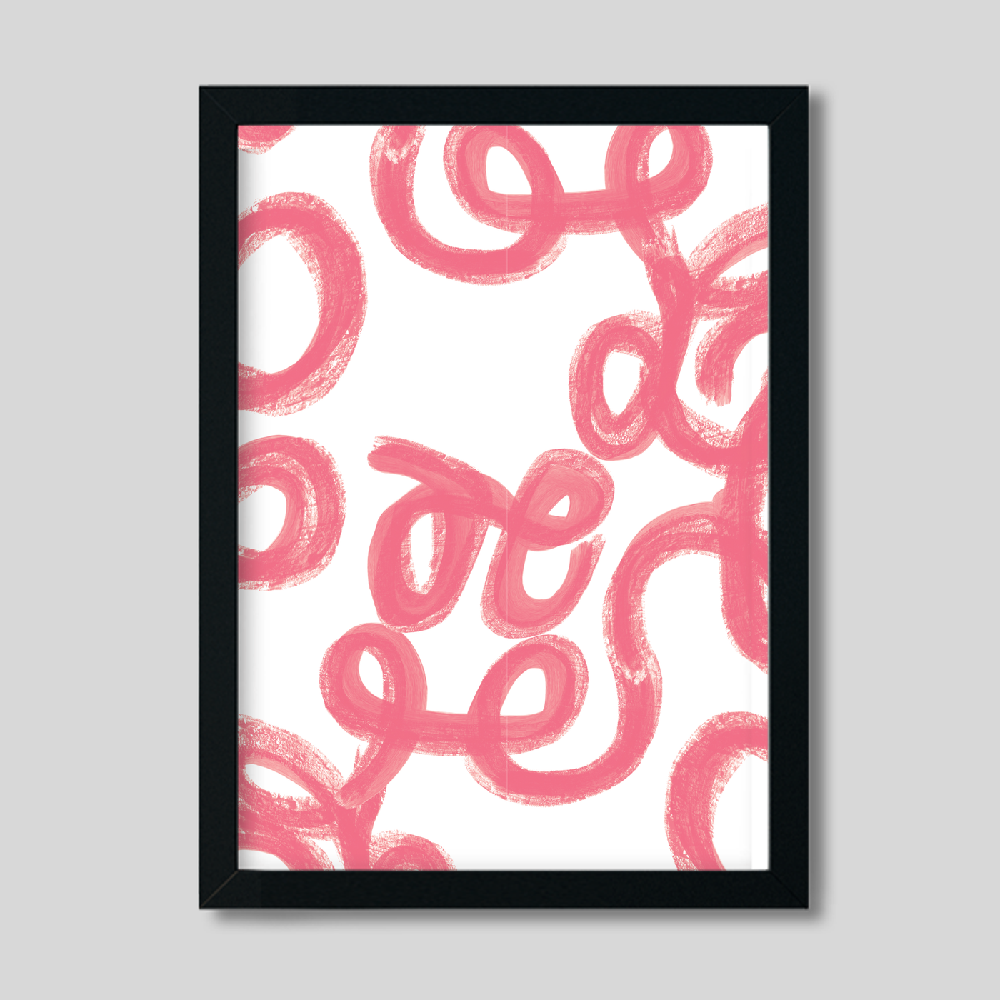 Gallery Prints Pink / 8x10 / Black Frame Penelope Art Print dombezalergii