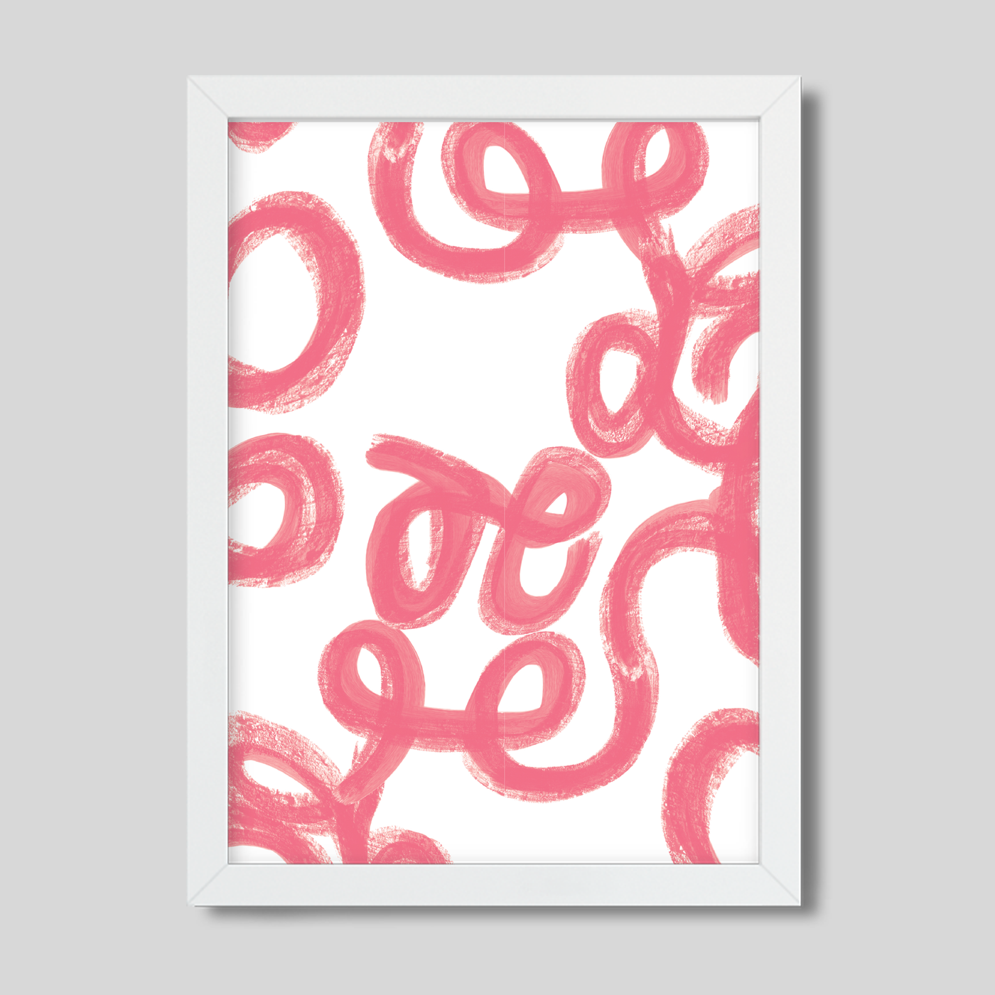 Gallery Prints Pink / 8x10 / White Frame Penelope Art Print dombezalergii