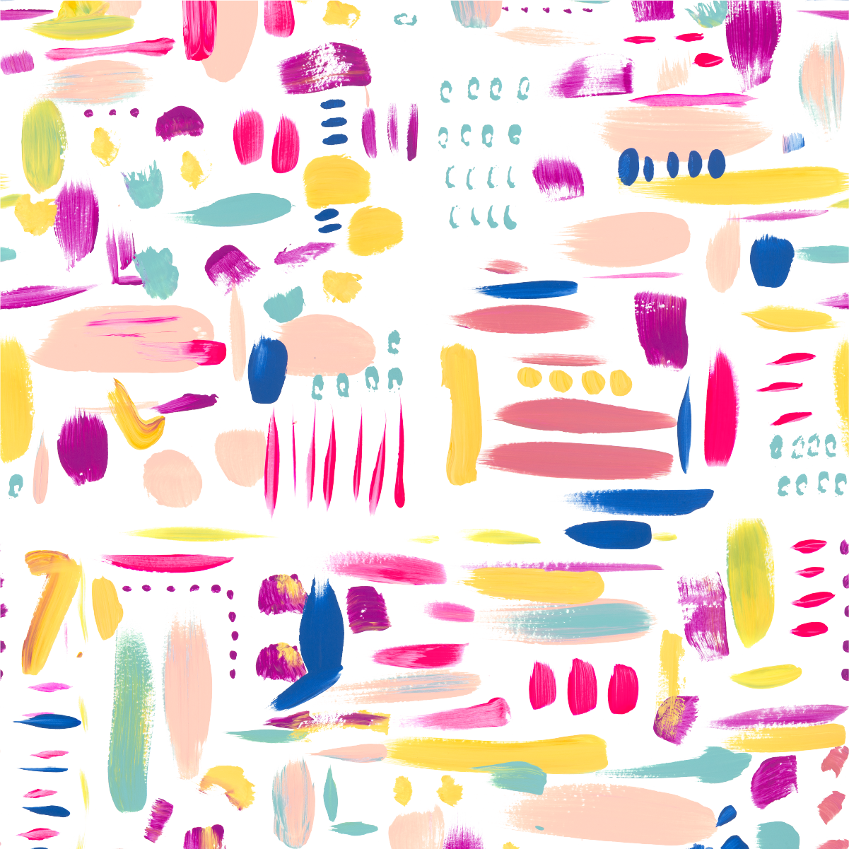 Peel & Stick Wallpaper Pink / 24"x 48" Remy Dabs Peel & Stick Wallpaper dombezalergii