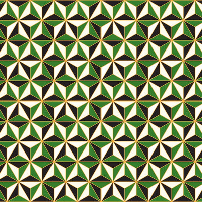 Wallpaper Green / Double Roll Riviera Wallpaper dombezalergii