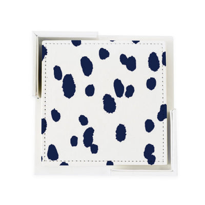 Coaster Set Navy Seeing Spots Coaster Set dombezalergii