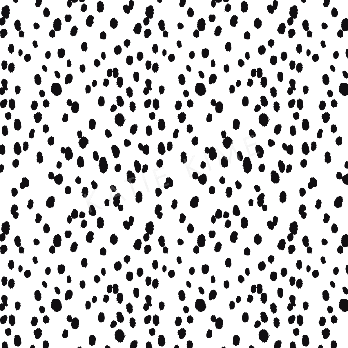 Peel & Stick Wallpaper Black / 24"x 48" Seeing Spots Peel & Stick Wallpaper dombezalergii