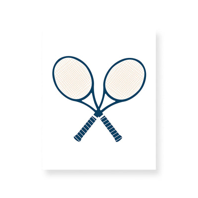 Gallery Print Canvas / 8x10 / Green Tennis Racket Gallery Print dombezalergii