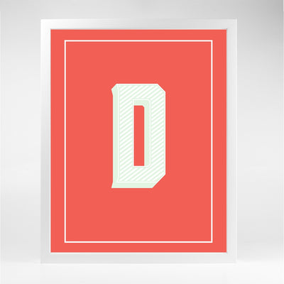 Gallery Prints D The Letter Series dombezalergii