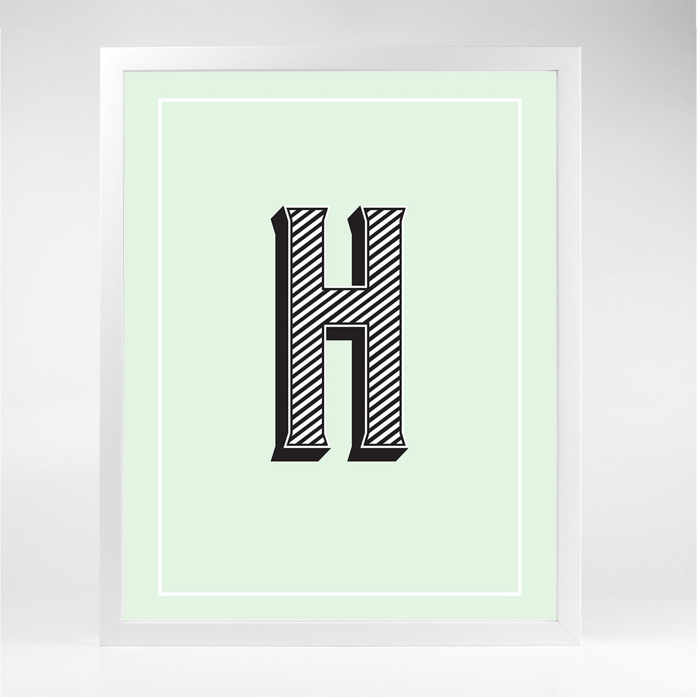 Gallery Prints H The Letter Series dombezalergii
