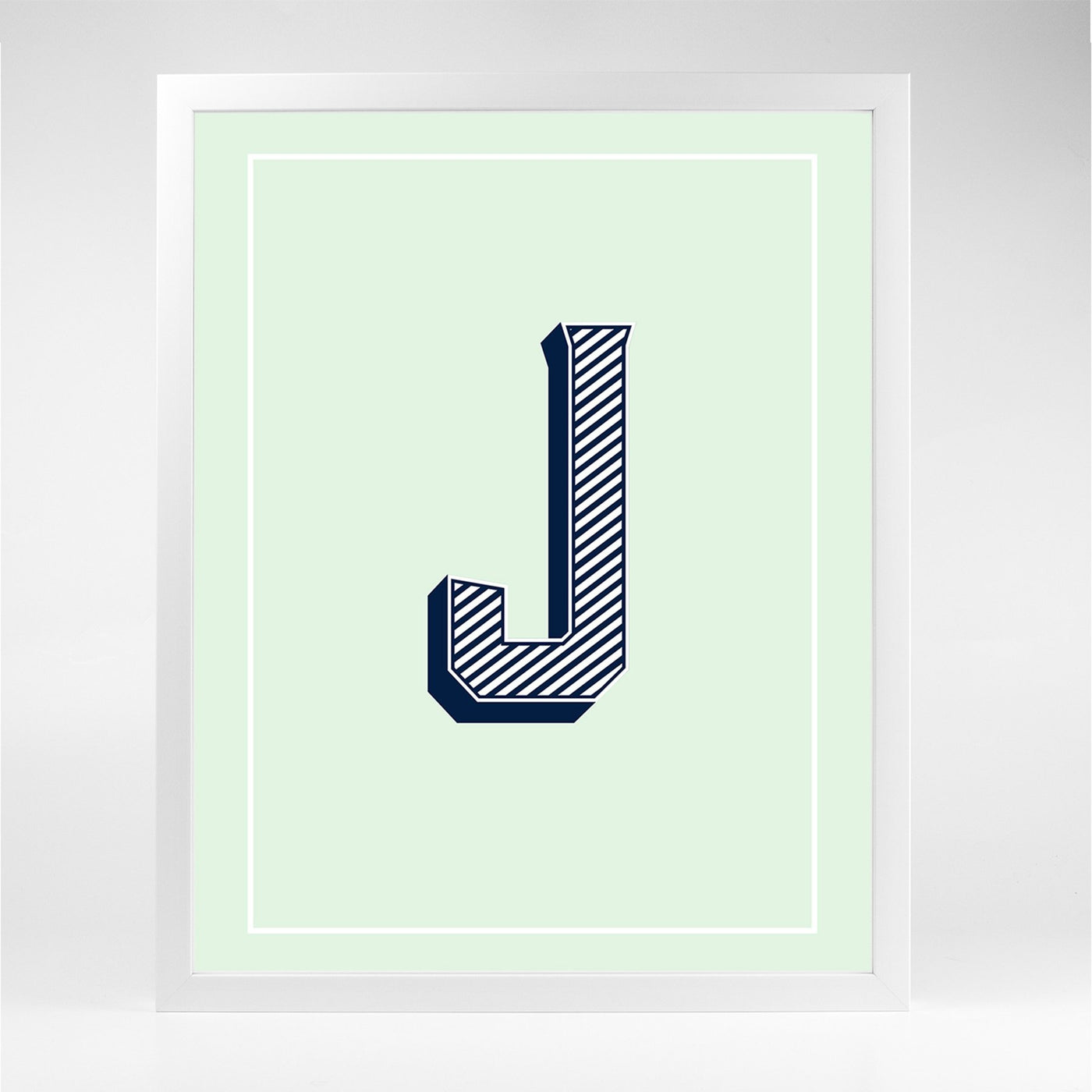 Gallery Prints J The Letter Series dombezalergii