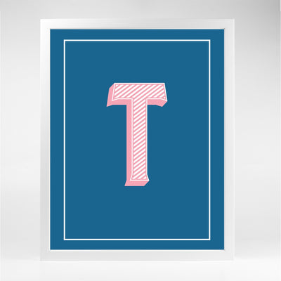 Gallery Prints T The Letter Series dombezalergii