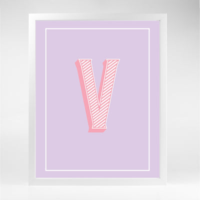 Gallery Prints V The Letter Series dombezalergii