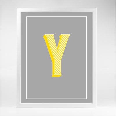 Gallery Prints Y The Letter Series dombezalergii