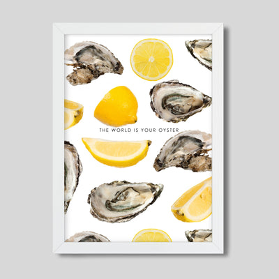The World is Your Oyster Print dombezalergii