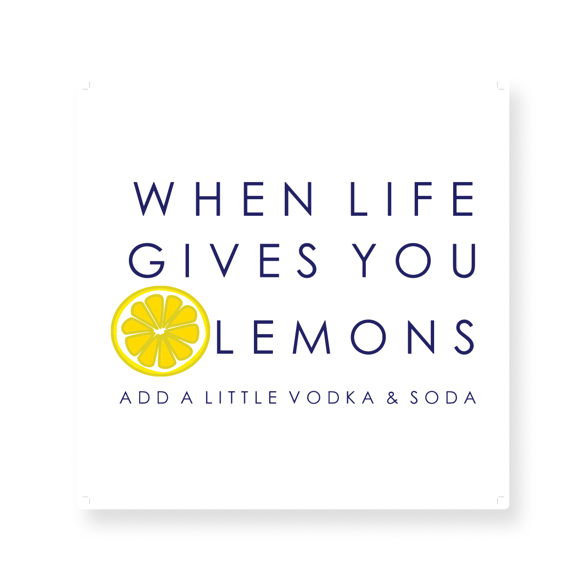 Gallery Print When Life Gives You Lemons Print dombezalergii