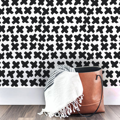 Wallpaper Double Roll / Black X's Wallpaper dombezalergii