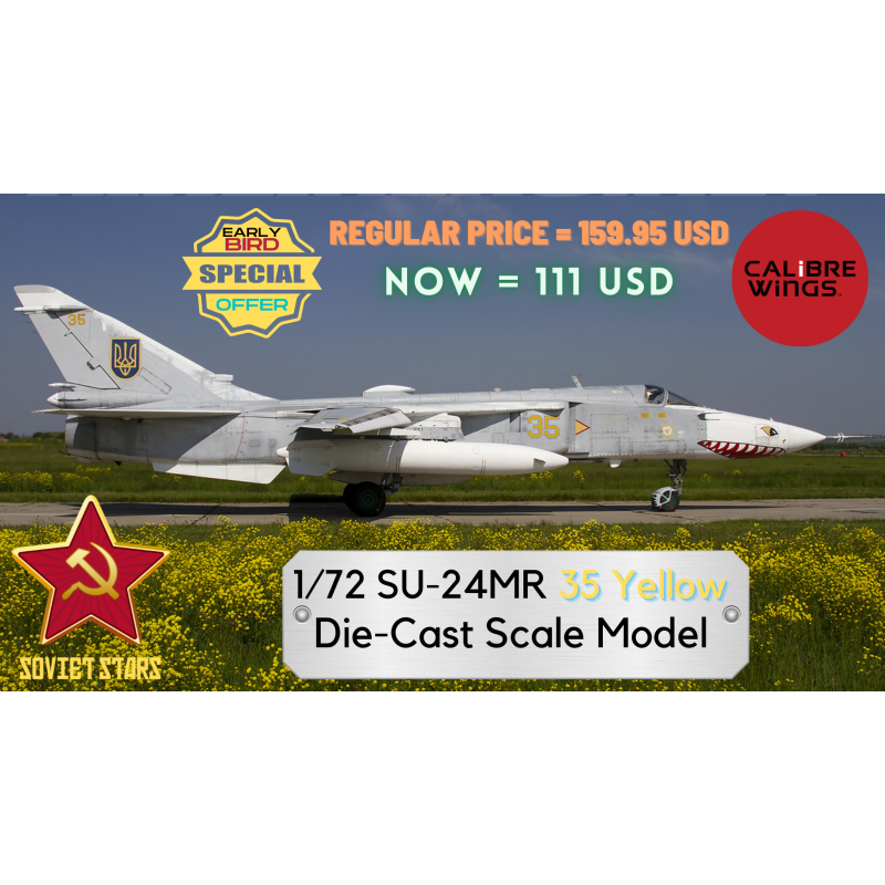 新品 calibre wings 1/72 ウクライナ空軍 SU-24MR | ofa.sg