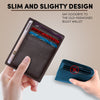 Mens Card Holder Purse RFID Leather Card Holder for Men