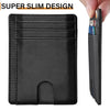 Credit Card Holder Slim Smart RFID Leather Card Case