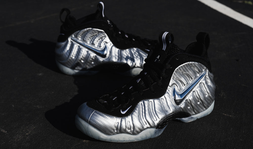 blue and silver foamposites