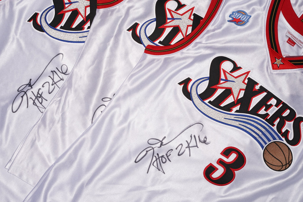 signed allen iverson jersey