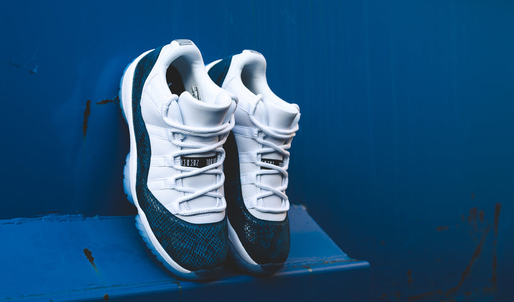 jordan retro 11 navy snakeskin