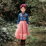 romantic ruffle tutu - burnt fig tulle