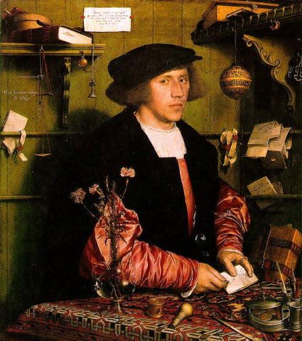 European artists like Hans Holbein popularized rugs in Europe through art