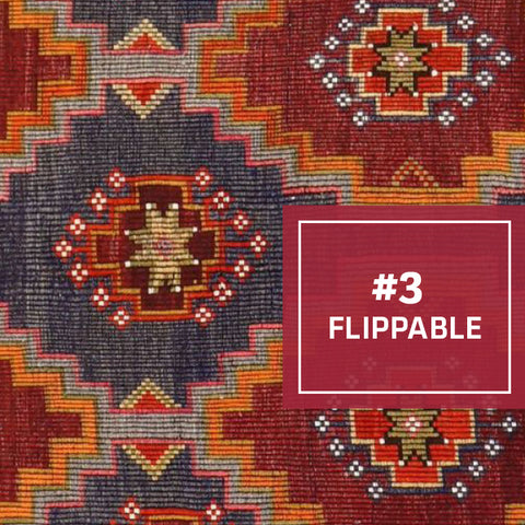 3/5 Ways Kilims Are the Perfect Kitchen Rug: Flippable