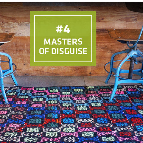 4/5 Ways Kilims Are the Perfect Kitchen Rug: Masters of Disguise