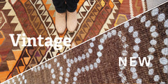 Vintage versus New Rugs