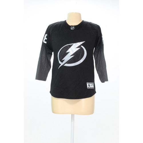 Youth Tampa Bay Lightning Steven Stamkos Black Alternate Premier Player  Jersey